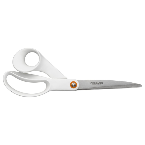 FISKARS FUNCTIONAL FORM UNIVERSAL SCISSORS LARGE 24CM WHITE