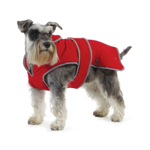 ANCOL STORMGUARD DOG COAT - RED - MEDIUM