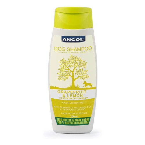 ANCOL DOG SHAMPOO - LEMON & GRAPEFRUIT - 200ML