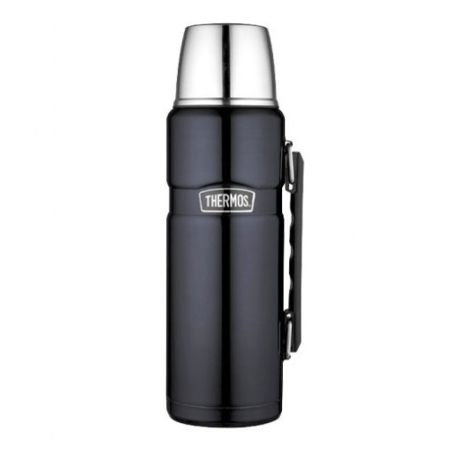 THERMOS STAINLESS STEEL 1.2L KING FLASK - BLUE