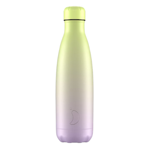 CHILLY'S 500ML BOTTLE GRADIENT LIME LILAC