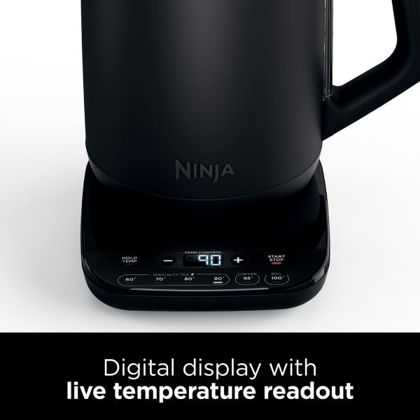 NINJA PERFECT TEMP KETTLE BLACK - KT200UK