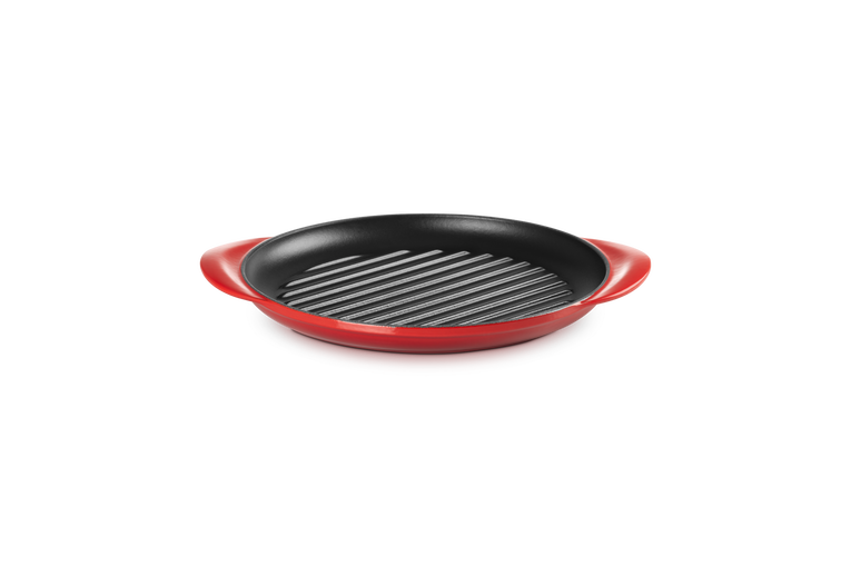 LE CREUSET CAST IRON CLASSIC ROUND GRILL 25CM