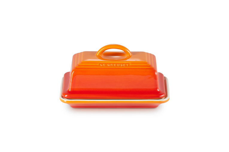 LE CREUSET STONEWARE BUTTER DISH