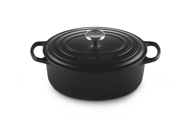 LE CREUSET SIGNATURE CAST IRON OVAL CASSEROLE