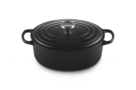 LE CREUSET SIGNATURE CAST IRON OVAL CASSEROLE