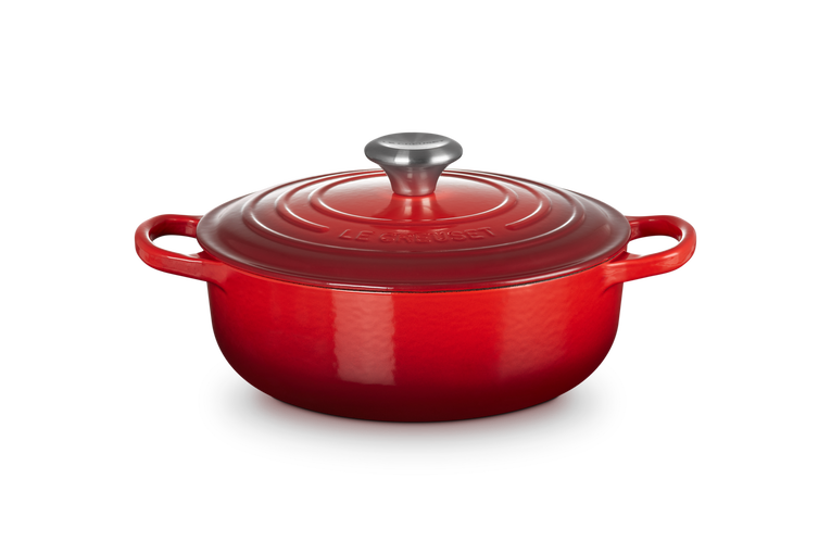 LE CREUSET SIGNATURE CAST IRON SAUTEUSE 24CM