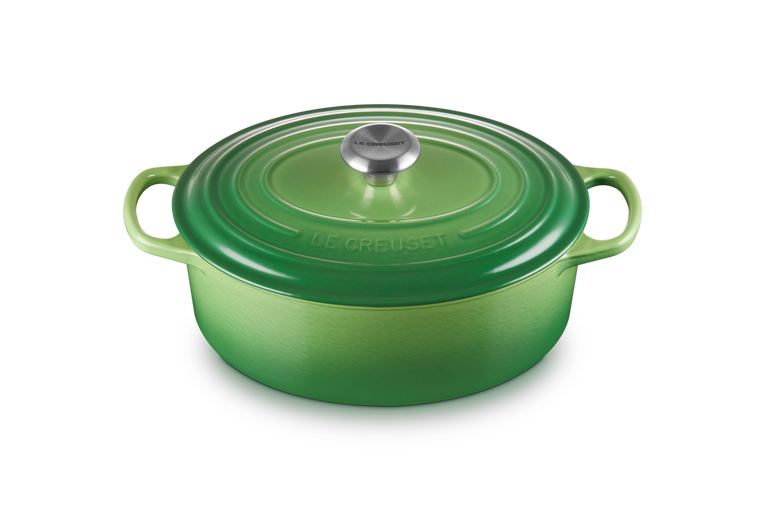 LE CREUSET SIGNATURE CAST IRON OVAL CASSEROLE