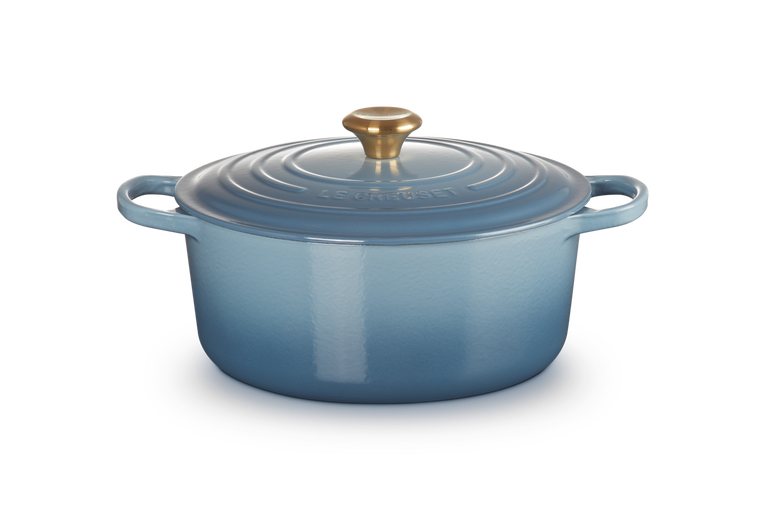 LE CREUSET SIGNATURE CAST IRON ROUND CASSEROLE