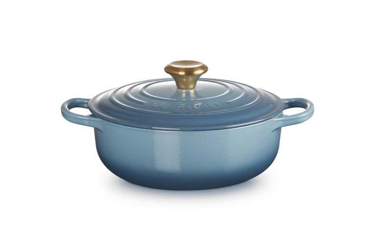 LE CREUSET SIGNATURE CAST IRON SAUTEUSE 24CM