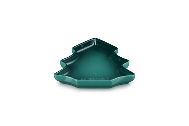 LE CREUSET CHRISTMAS TREE PLATE ARTICHAUT