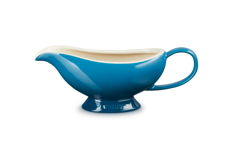 LE CREUSET STONEWARE HERITAGE GRAVY JUG