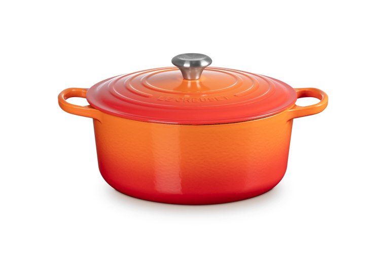 LE CREUSET SIGNATURE CAST IRON ROUND CASSEROLE