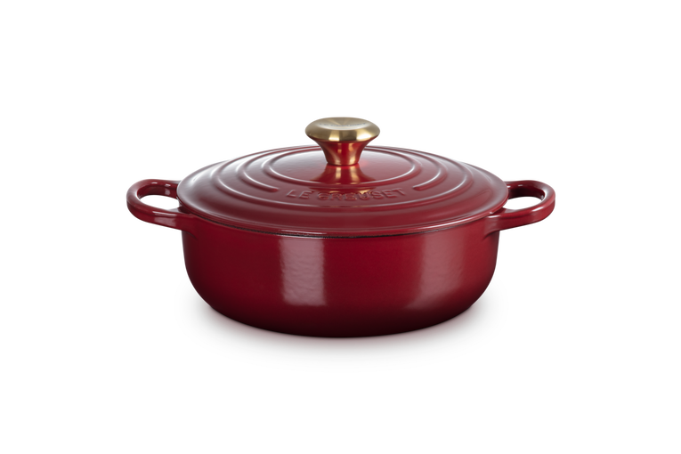 LE CREUSET SIGNATURE CAST IRON SAUTEUSE 24CM