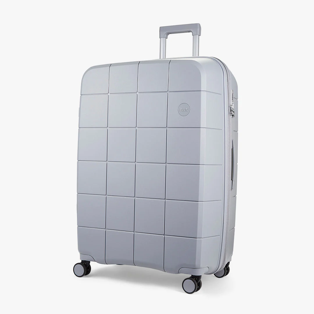 ROCK PIXEL SUITCASE - GREY