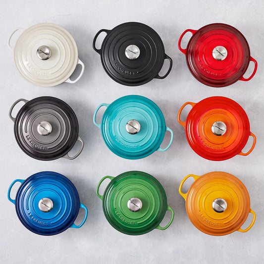 LE CREUSET SIGNATURE CAST IRON ROUND CASSEROLE