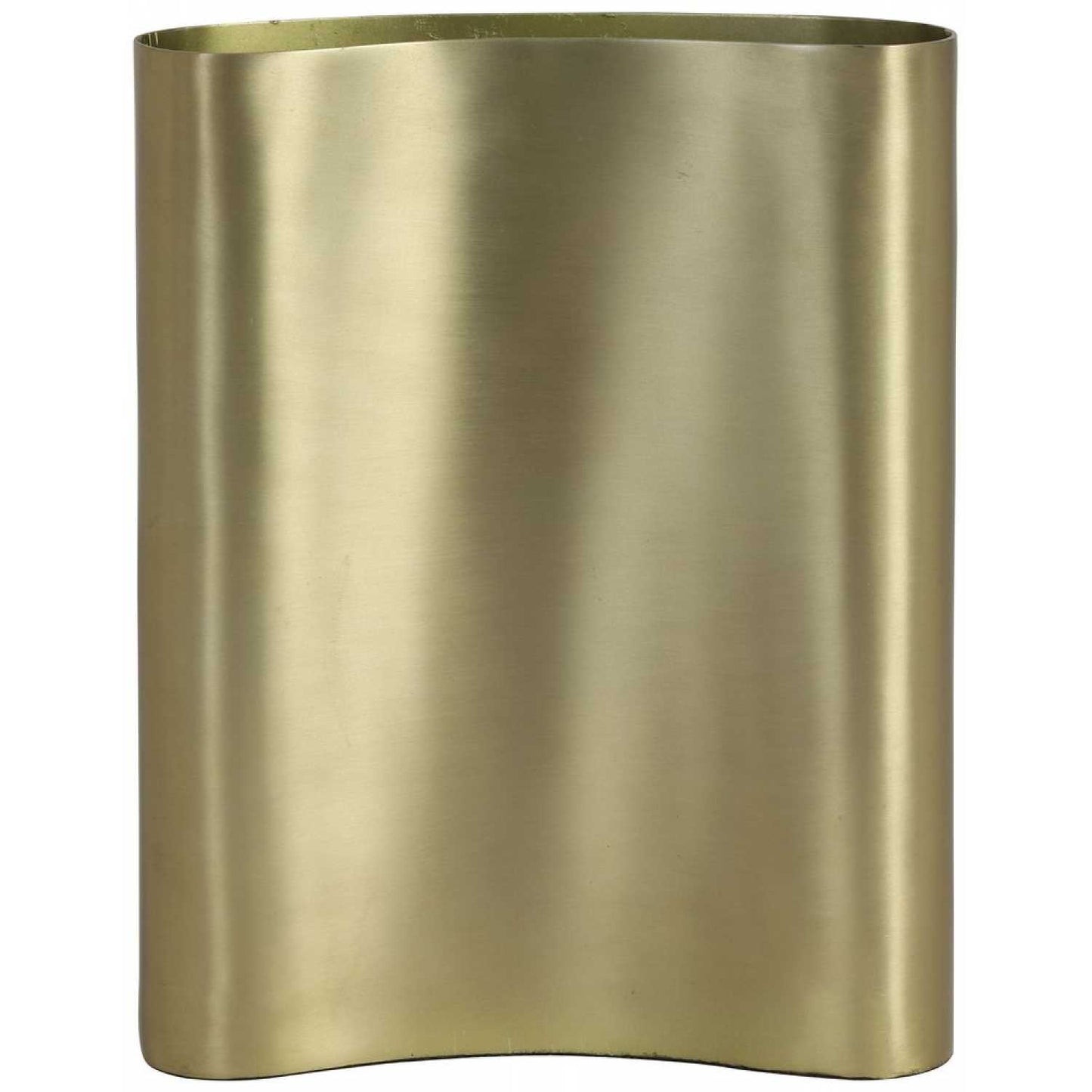 LIGHT & LIVING CALHA SHINY MATT BRONZE VASE TALL