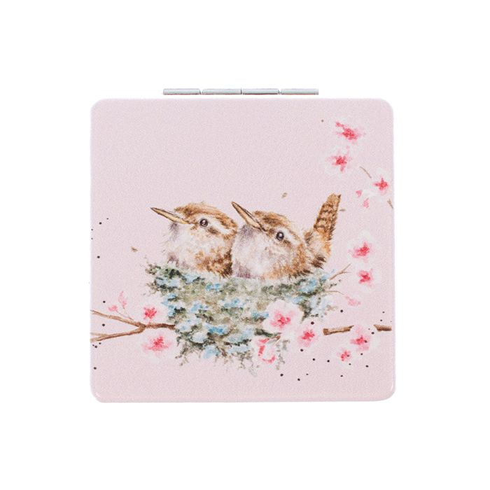 WRENDALE 'HOME TWEET HOME' WREN COMPACT MIRROR