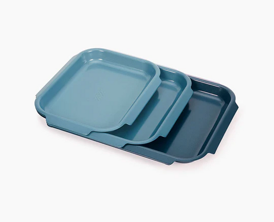 JOSEPH JOSEPH NEST BAKE 3PC BAKING TRAY SET