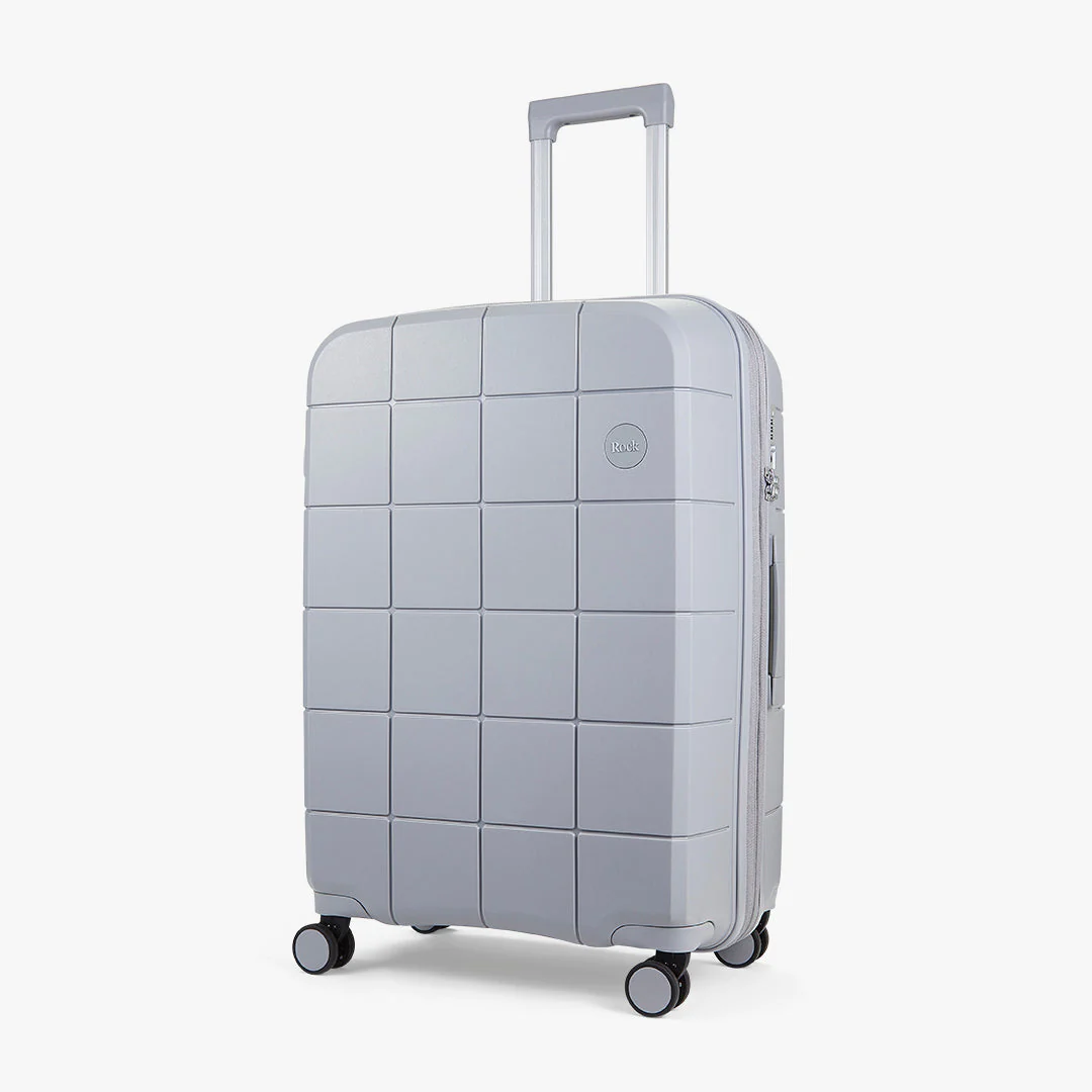 ROCK PIXEL SUITCASE - GREY