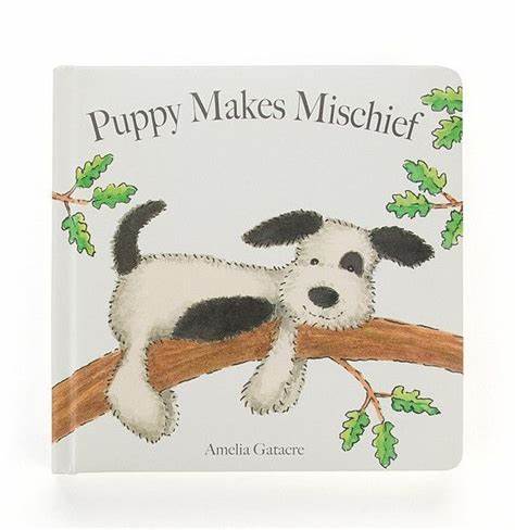 JELLYCAT PUPPY MAKES MISCHIEF BOOK