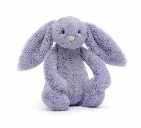 JELLYCAT BASHFUL BUNNY VIOLA