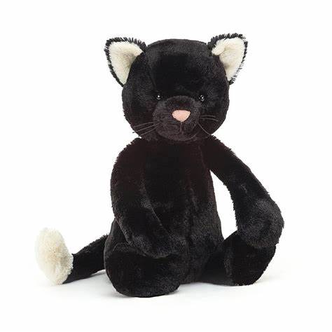 JELLYCAT BASHFUL BLACK KITTEN