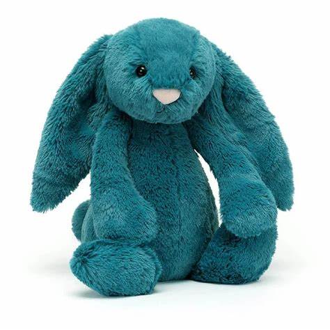 JELLYCAT BASHFUL BLUE BUNNY MEDIUM