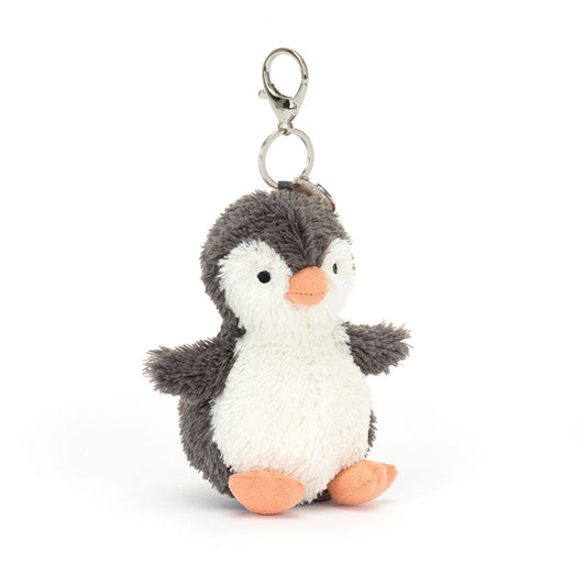 JELLYCAT PEANUT PENGUIN BAG CHARM