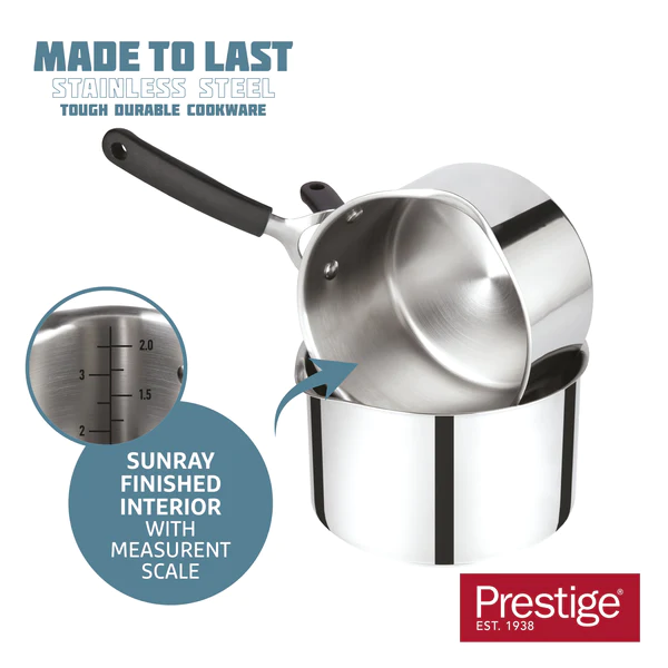 PRESTIGE MADE TO LAST COOKWARE SET 5 PIECE SET