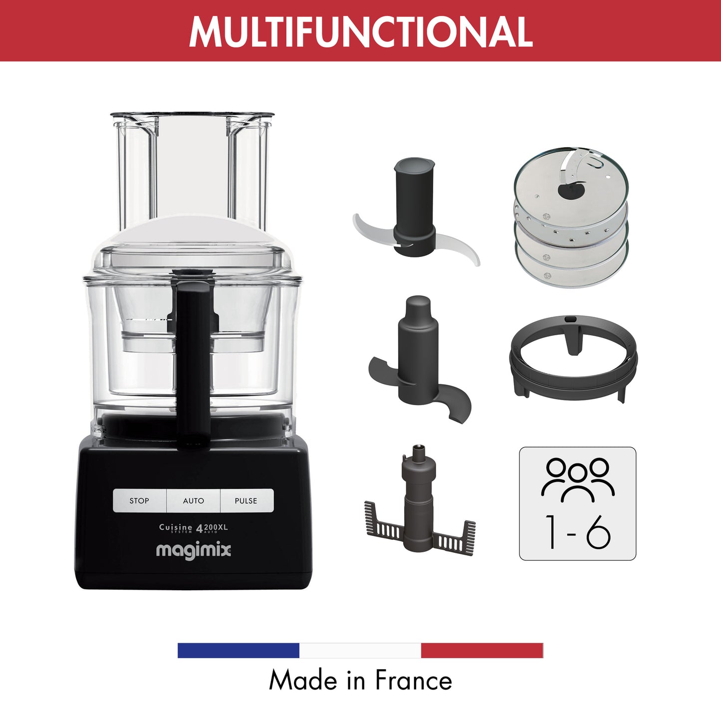 MAGIMIX 4200XL FOOD PROCESSOR BLACK