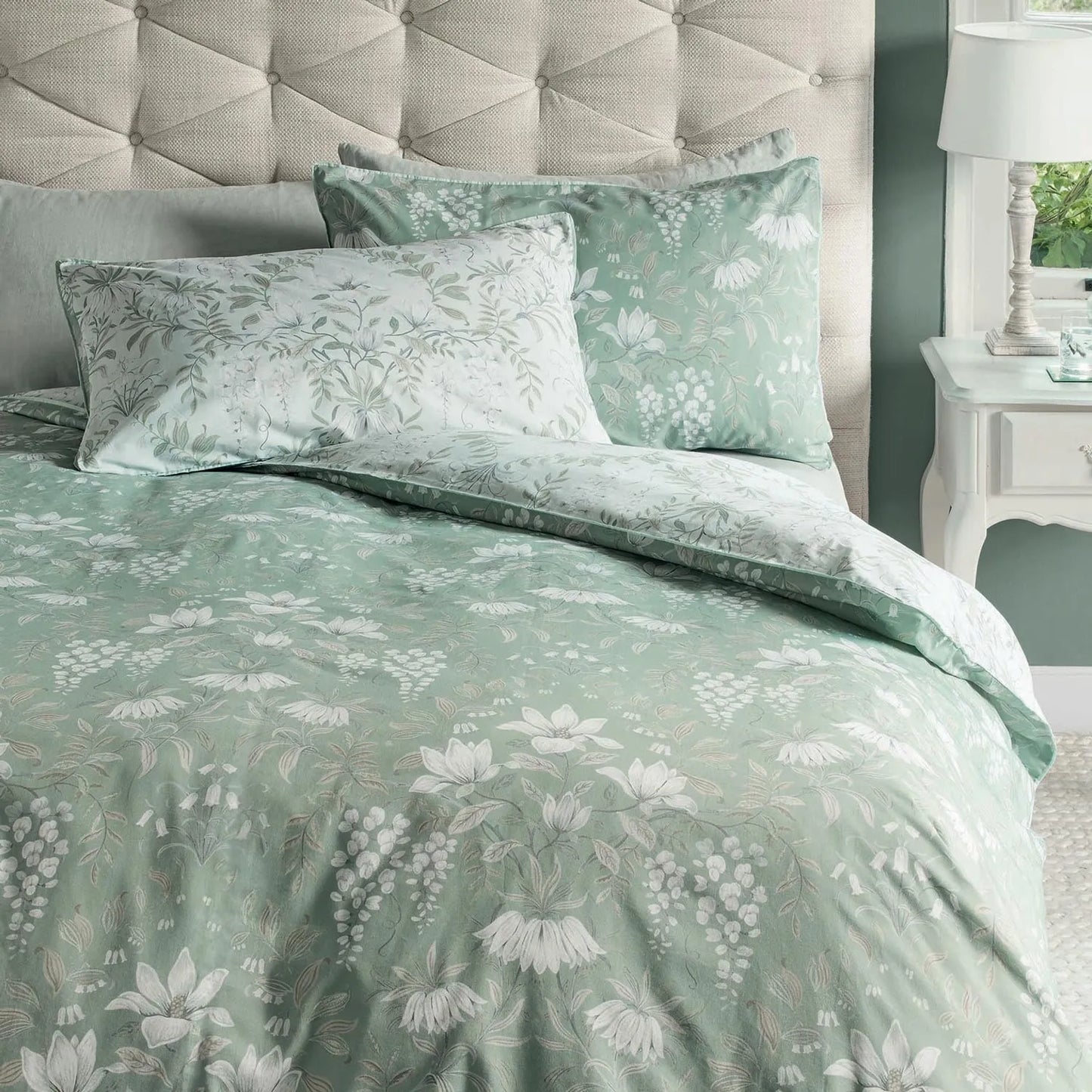 LAURA ASHLEY PARTERRE BEDDING - SAGE