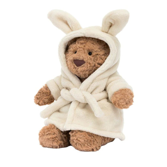 JELLYCAT BARTHOLEMEW BEAR BATHROBE