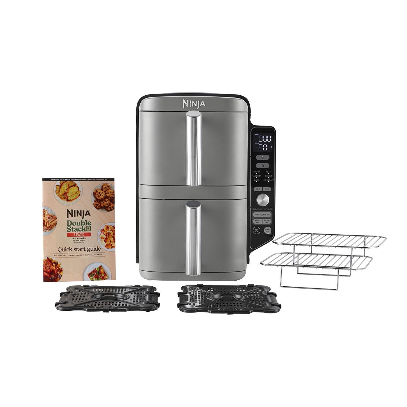 NINJA DOUBLE STACK XL 9.5L AIR FRYER SL400UK