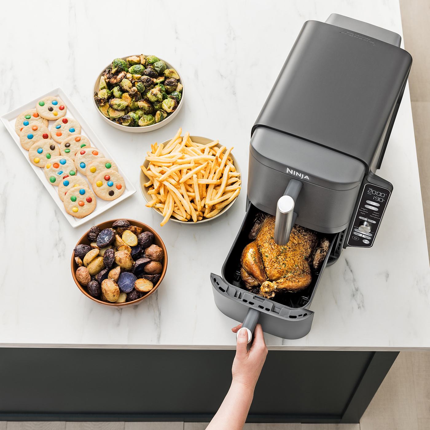 NINJA DOUBLE STACK XL 9.5L AIR FRYER SL400UK