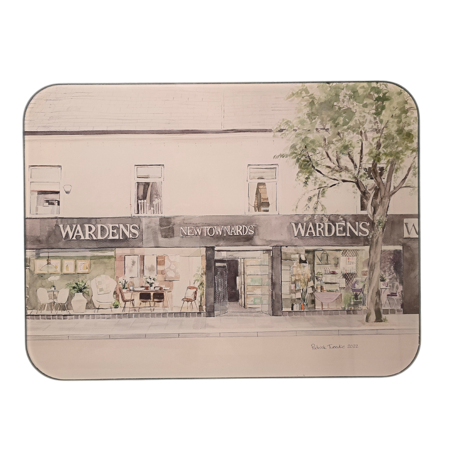 WARDENS 145TH ANNIVERSARY ARTWORK WORKTOP SAVER