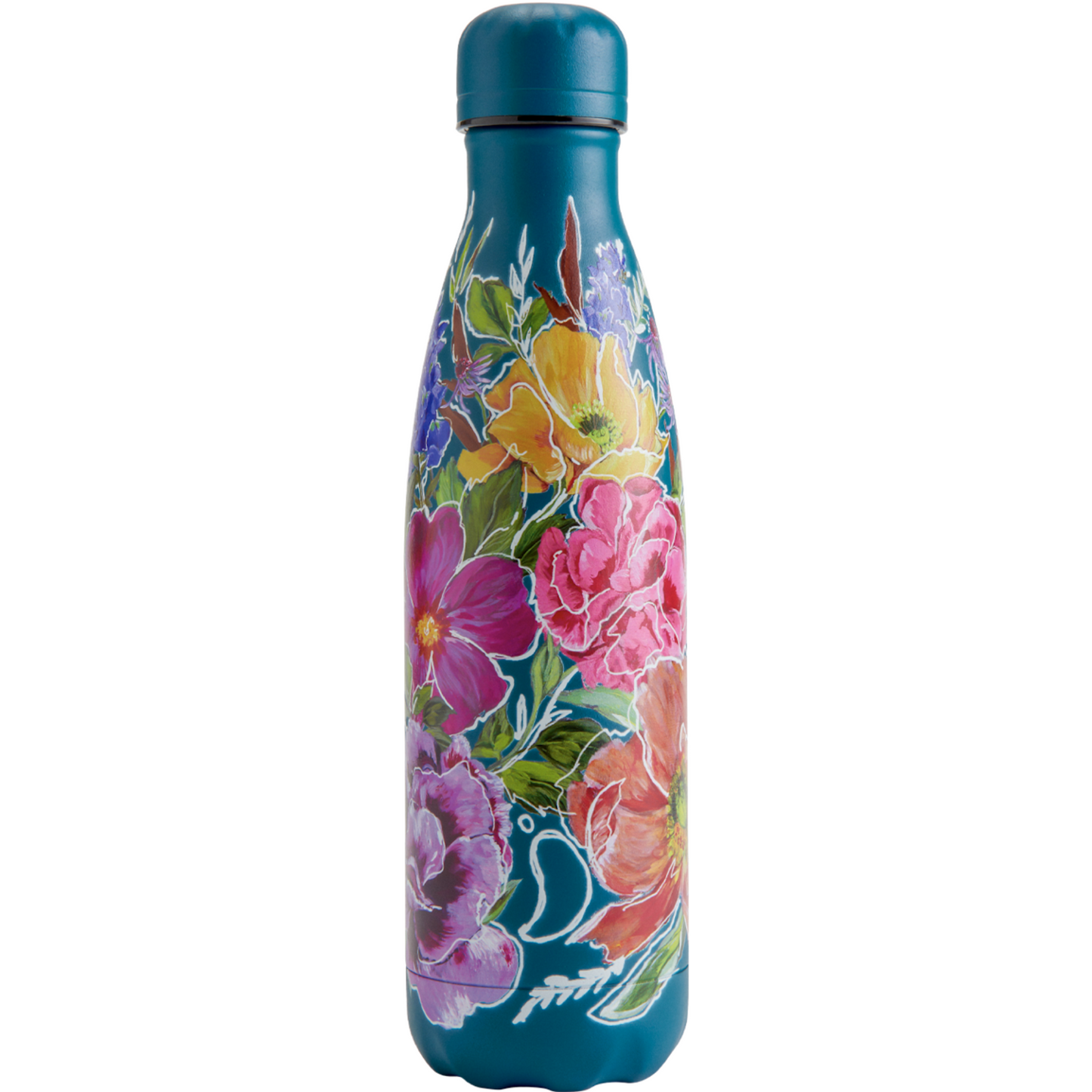 CHILLY'S BOTTLE PETAL SKETCH FLORAL 500ML