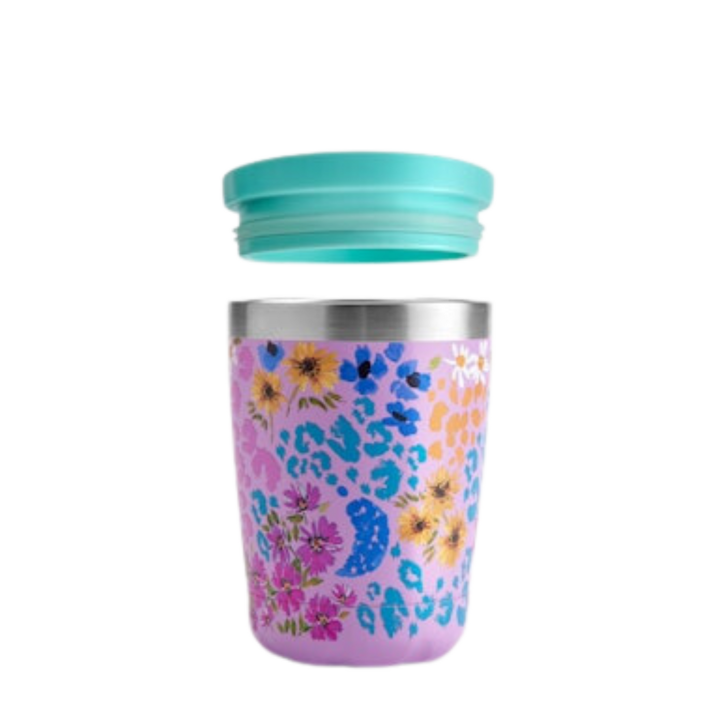 CHILLY'S COFFEE CUP LEOPARD BLOSSOM 340ML