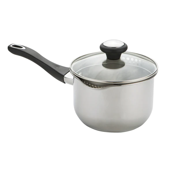 PRESTIGE STRAIN AWAY FRYING PAN & POT 4 PIECE SET