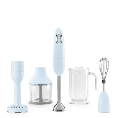 SMEG 50'S STYLE HAND BLENDER (WITH ACCESSORIES)