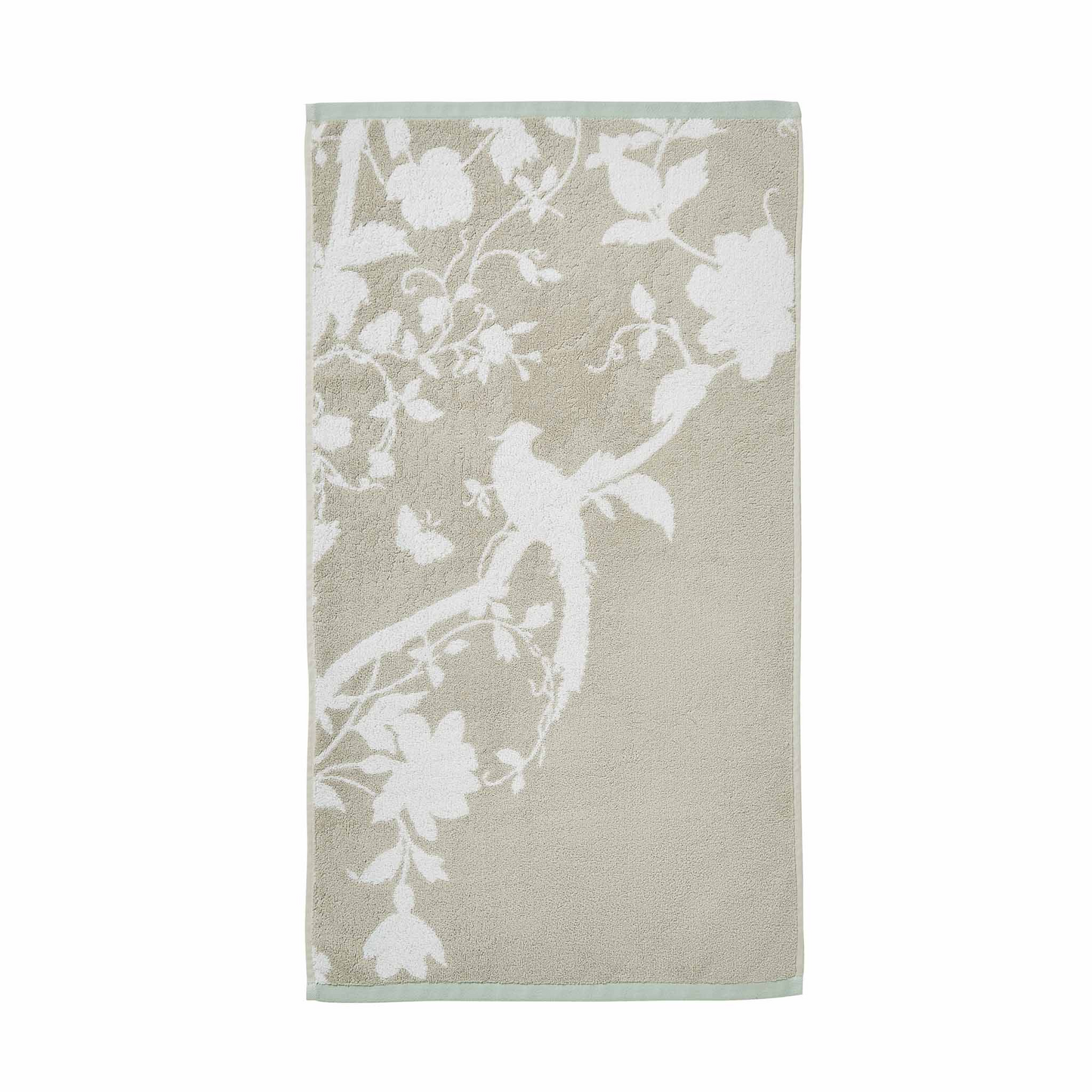 LAURA ASHLEY ORIENTAL GARDEN TOWEL DOVE GREY