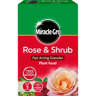 MIRACLE-GRO ROSE & SHRUB FAST ACTING GRANULES PLANT FOOD 3KG