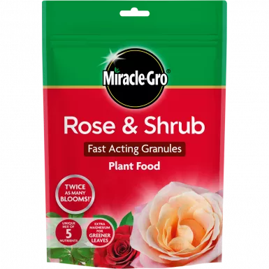 MIRACLE-GRO ROSE AND SHRUB FAST ACTING PLANT FOOD 750G