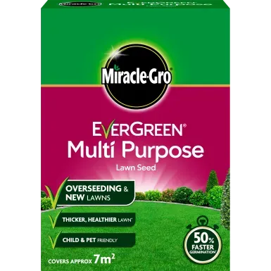 MIRACLE-GRO EVERGREEN MULTI-PURPOSE GRASS SEED 210G