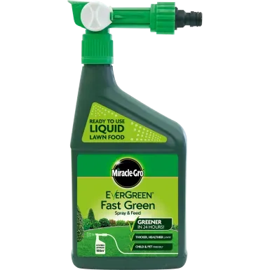 MIRACLE-GRO EVERGREEN FAST GREEN SPRAY & FEED 1L