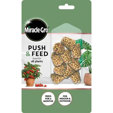 MIRACLE-GRO PUSH & FEED ALL PURPOSE 10 CONES