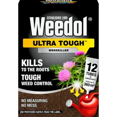 WEEDOL ULTRA TOUGH WEEDKILLER 12 TUBES