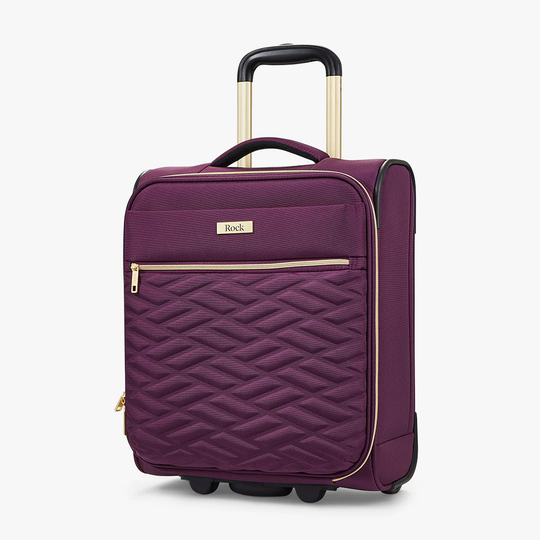 ROCK SLOANE SUITCASE - PURPLE