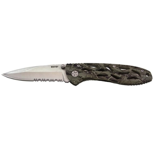 WHITBY CAMO LOCK KNIFE GREEN