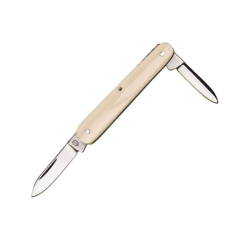 WHITBY POCKET KNIFE WHITE HANDLE